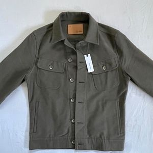 Taylor Stitch Long Haul; Moss Brushed Sateen; 36